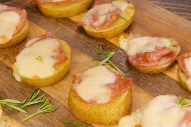 Antipasti veloci: Pizzette di patate