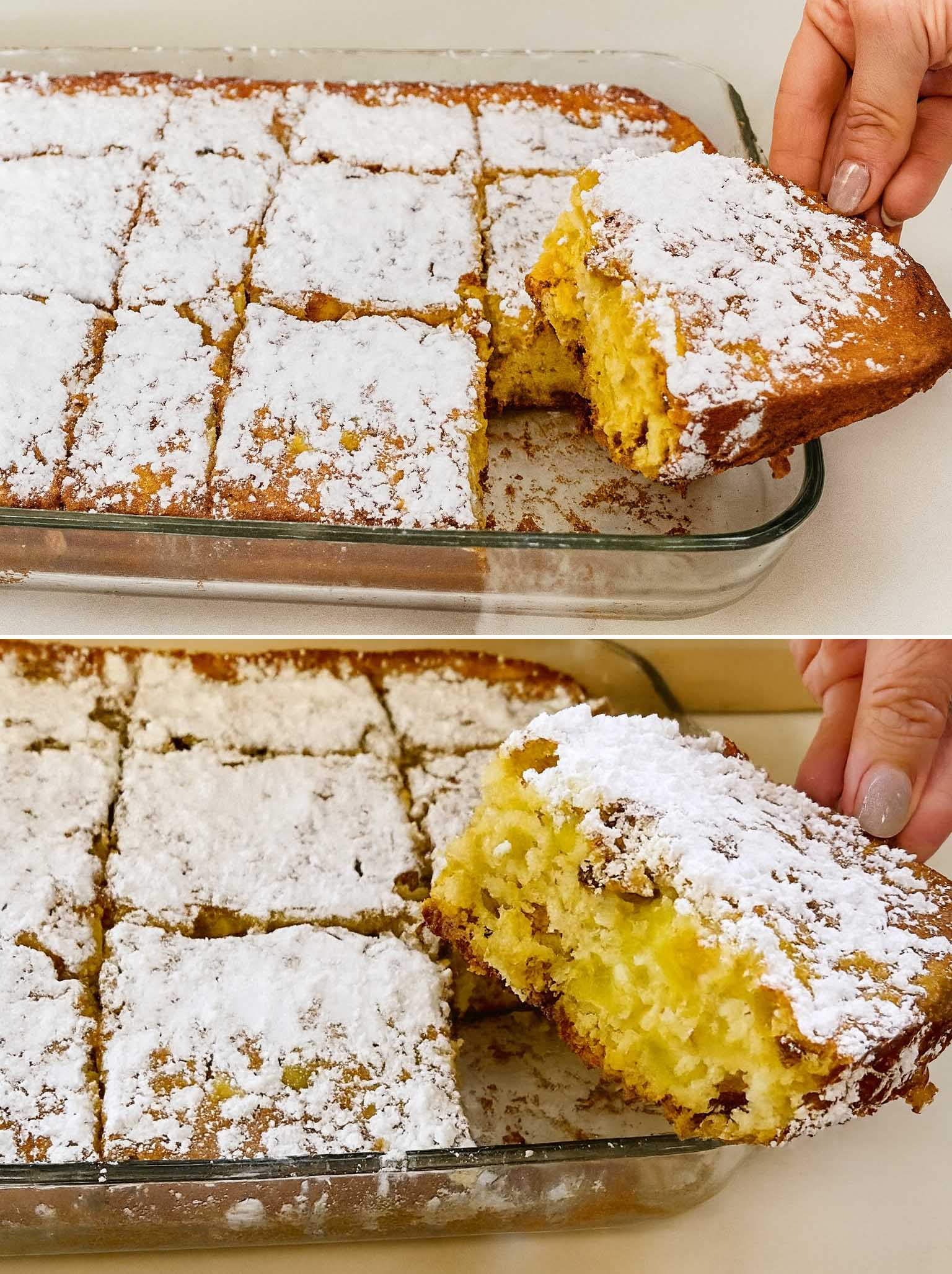 Torta di mele e noci