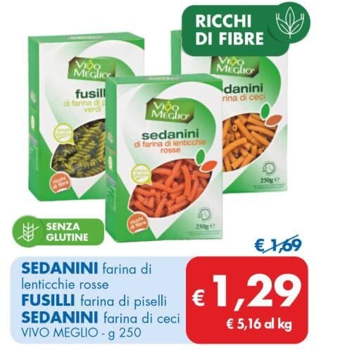 Pasta di legumi MD