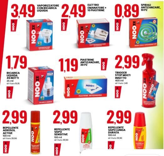 Insetticidi Eurospin