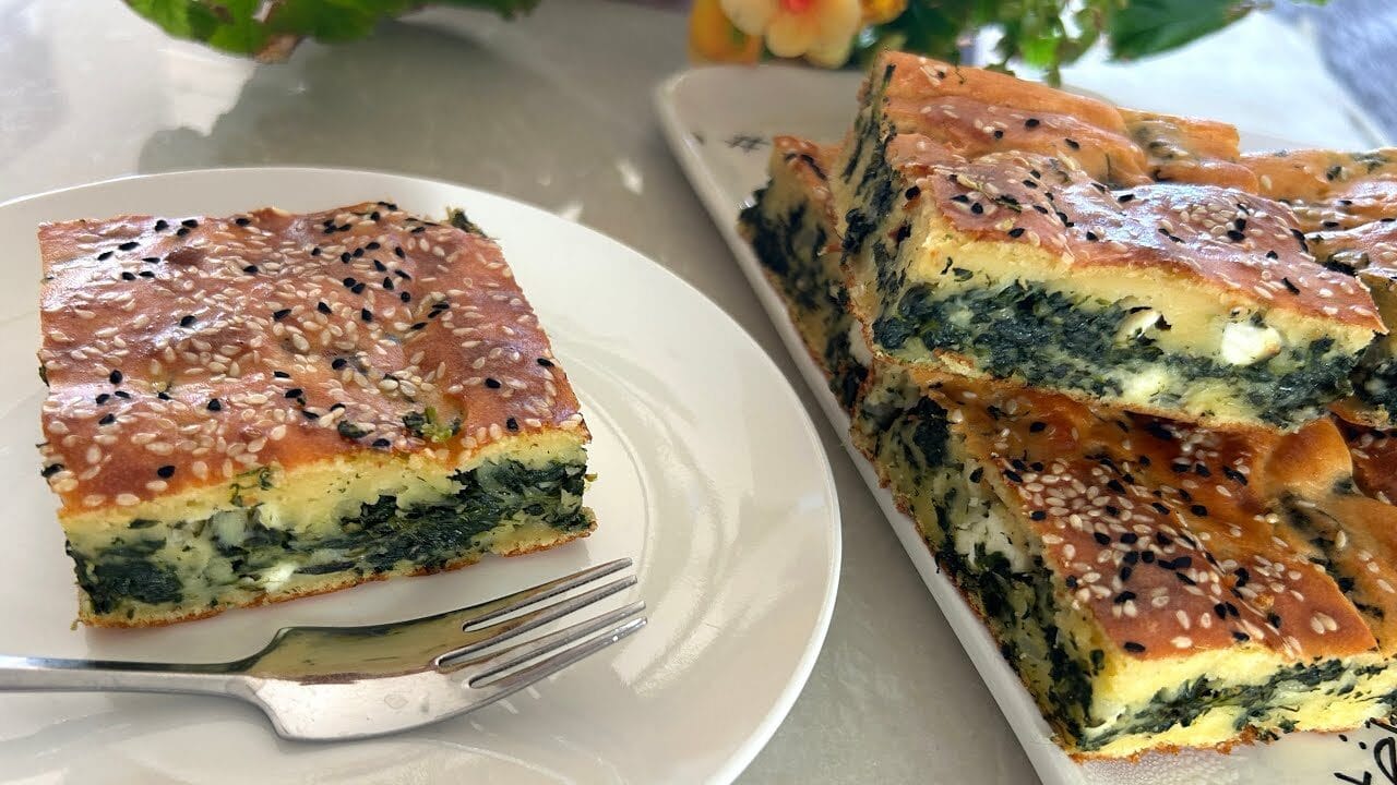 Torta salata di lenticchie e spinaci