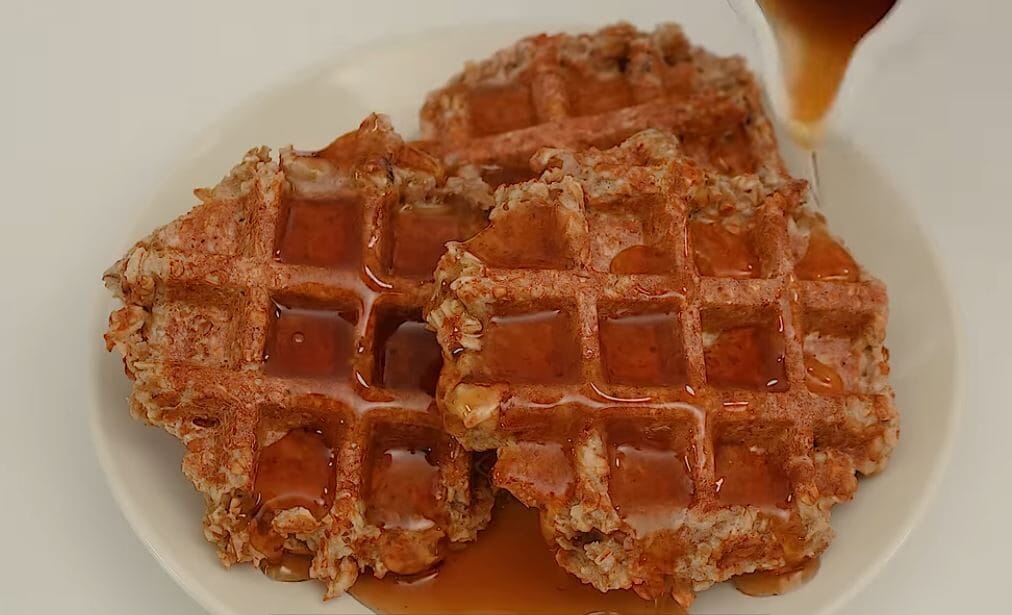 Waffle di avena