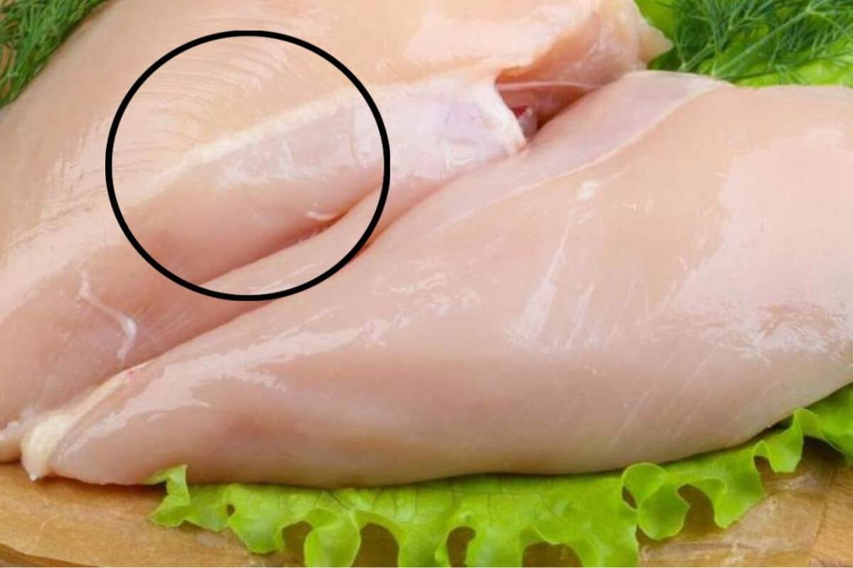 Petto di pollo white stiping