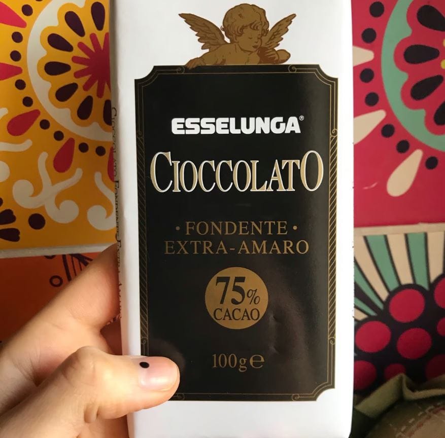 Esselunga cioccolato fondente 75%