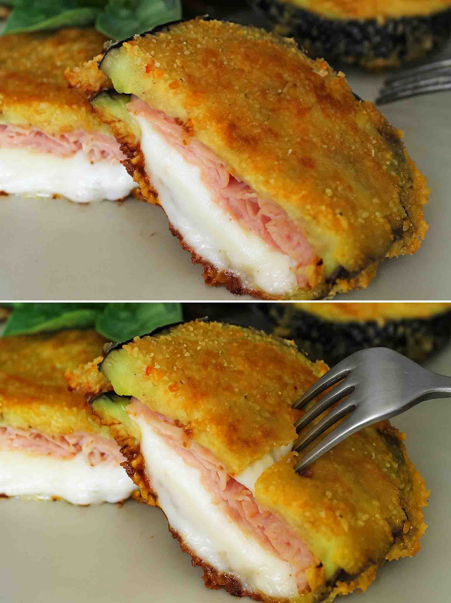 Cordon bleu di melanzane