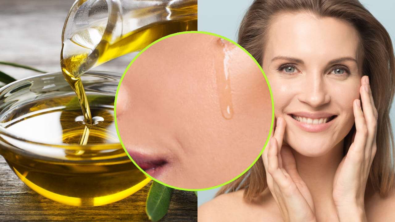 E' da qualche settimana che metto l'olio di oliva sul viso!