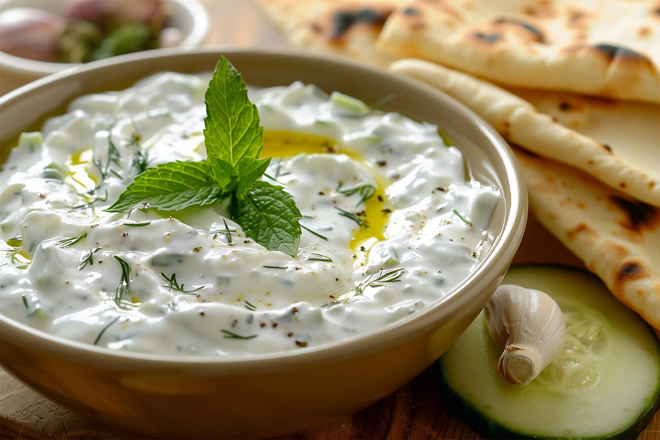 Salsa ai cetrioli e yogurt