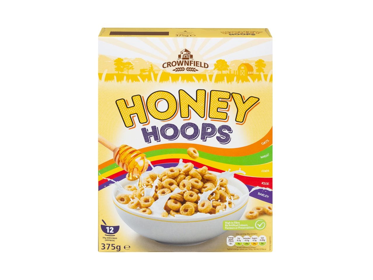 Cornflakes lidl honey hoops
