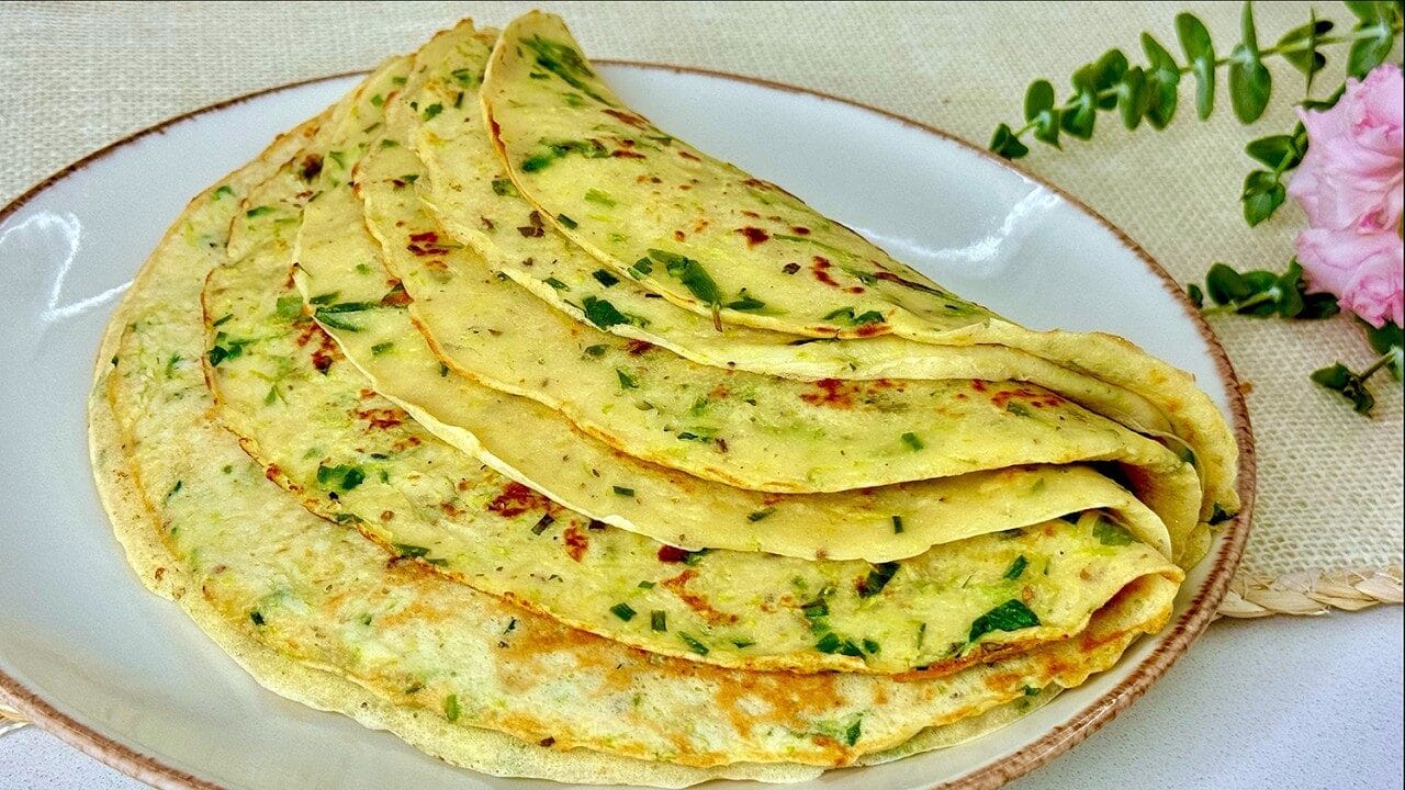 Crepes di zucchine e patate