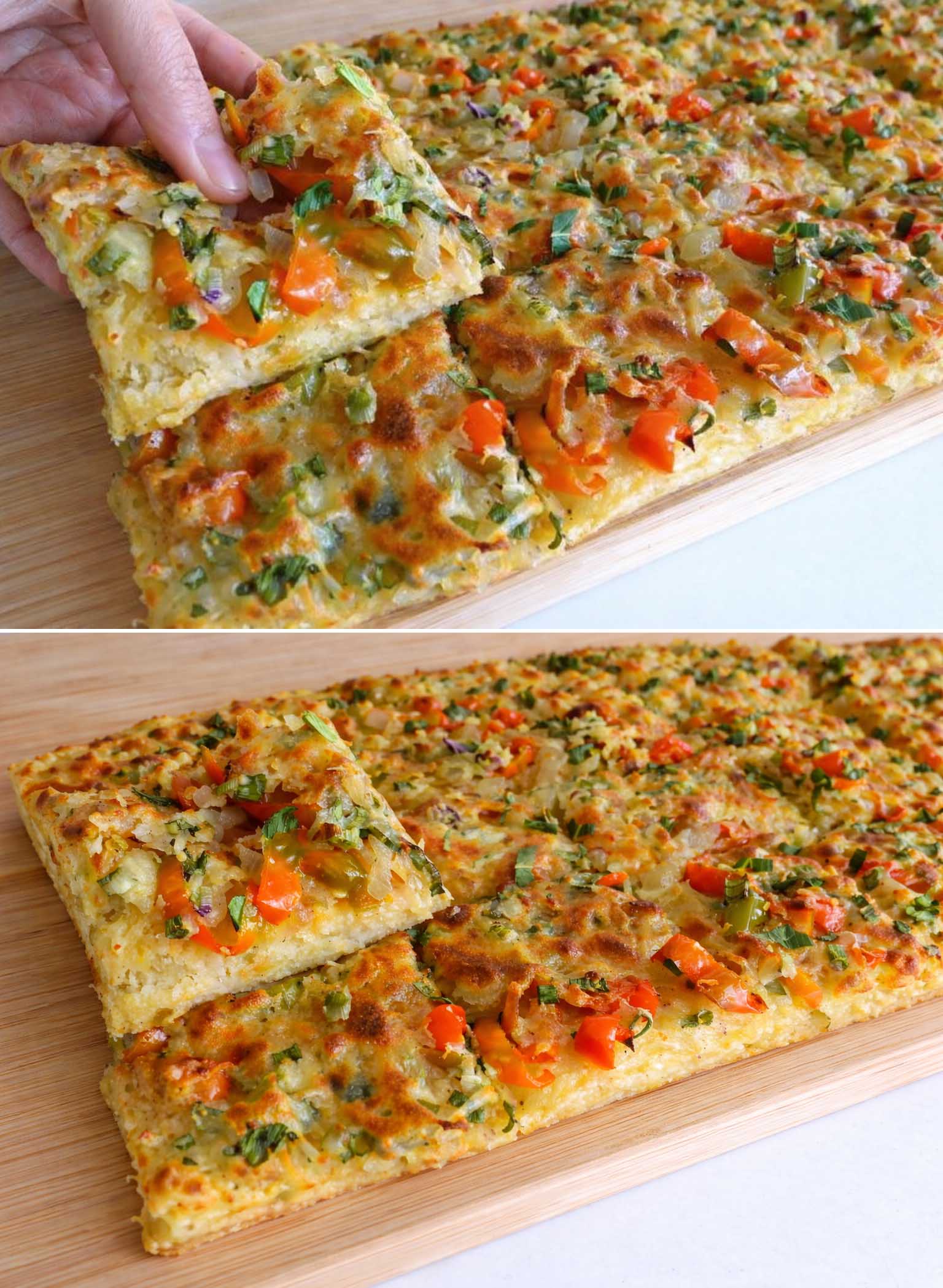 Focaccia di verdure