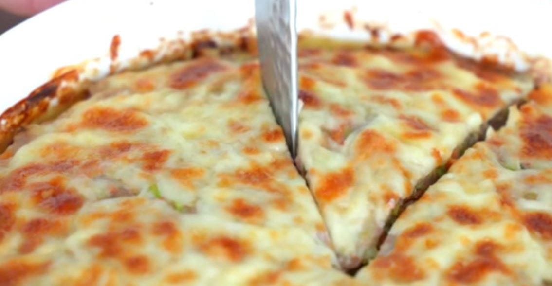 Sformato di patate, peperoni e melanzane