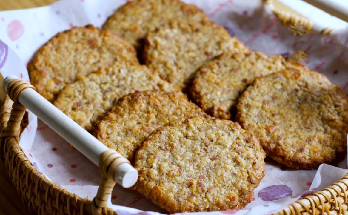 Biscotti di avena e mandorle
