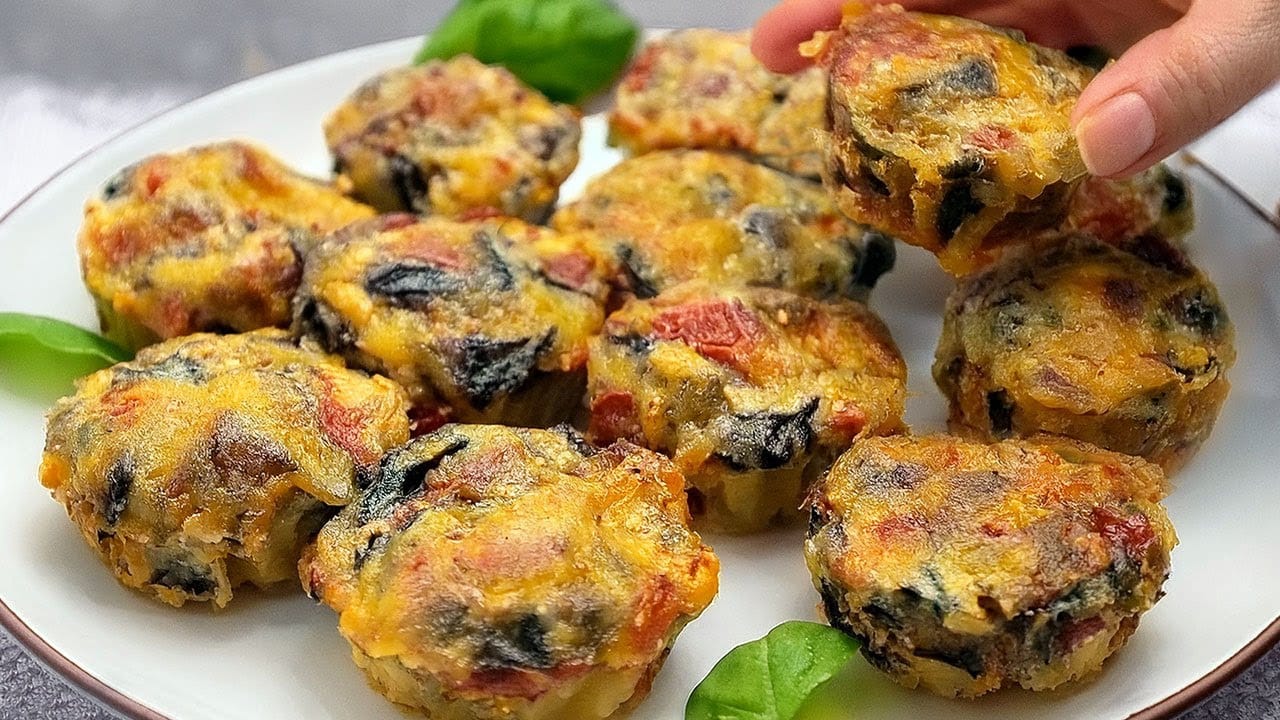 Muffin di melanzane
