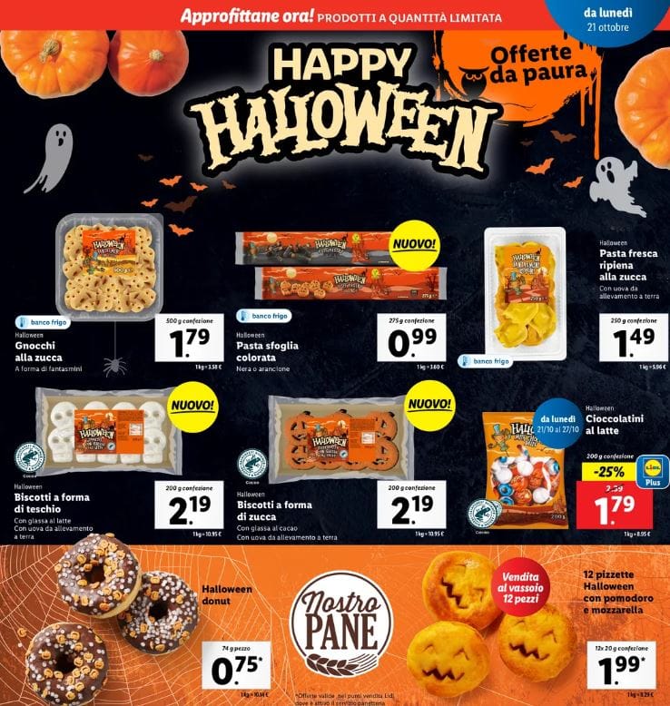 Offerte halloween lidl