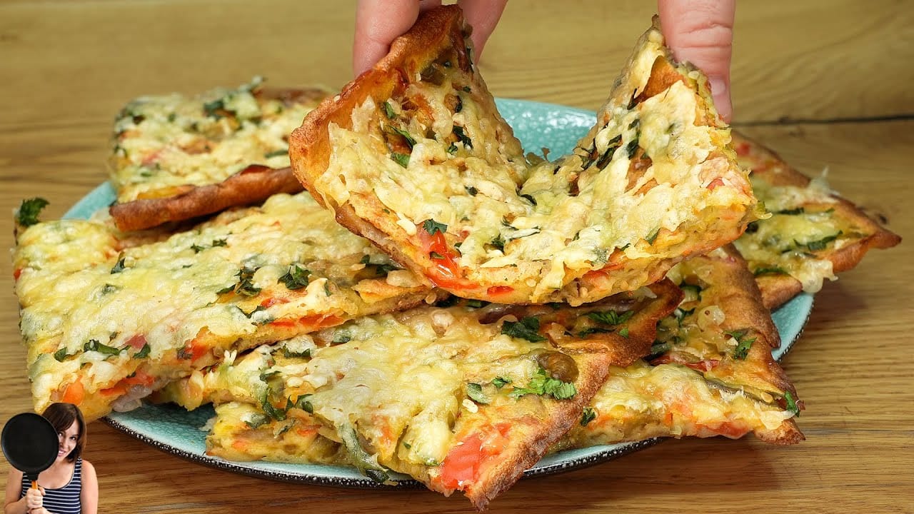 Pizza di melanzane