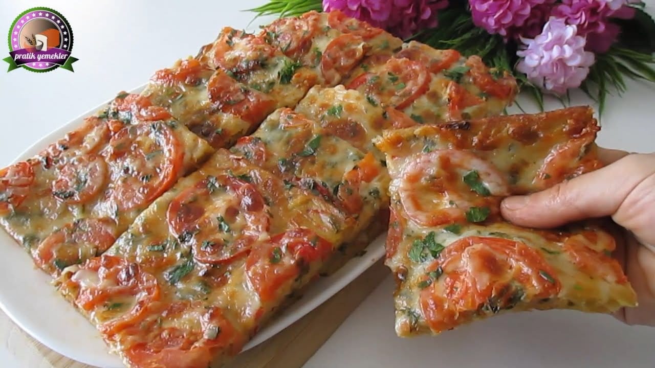Pizza salata