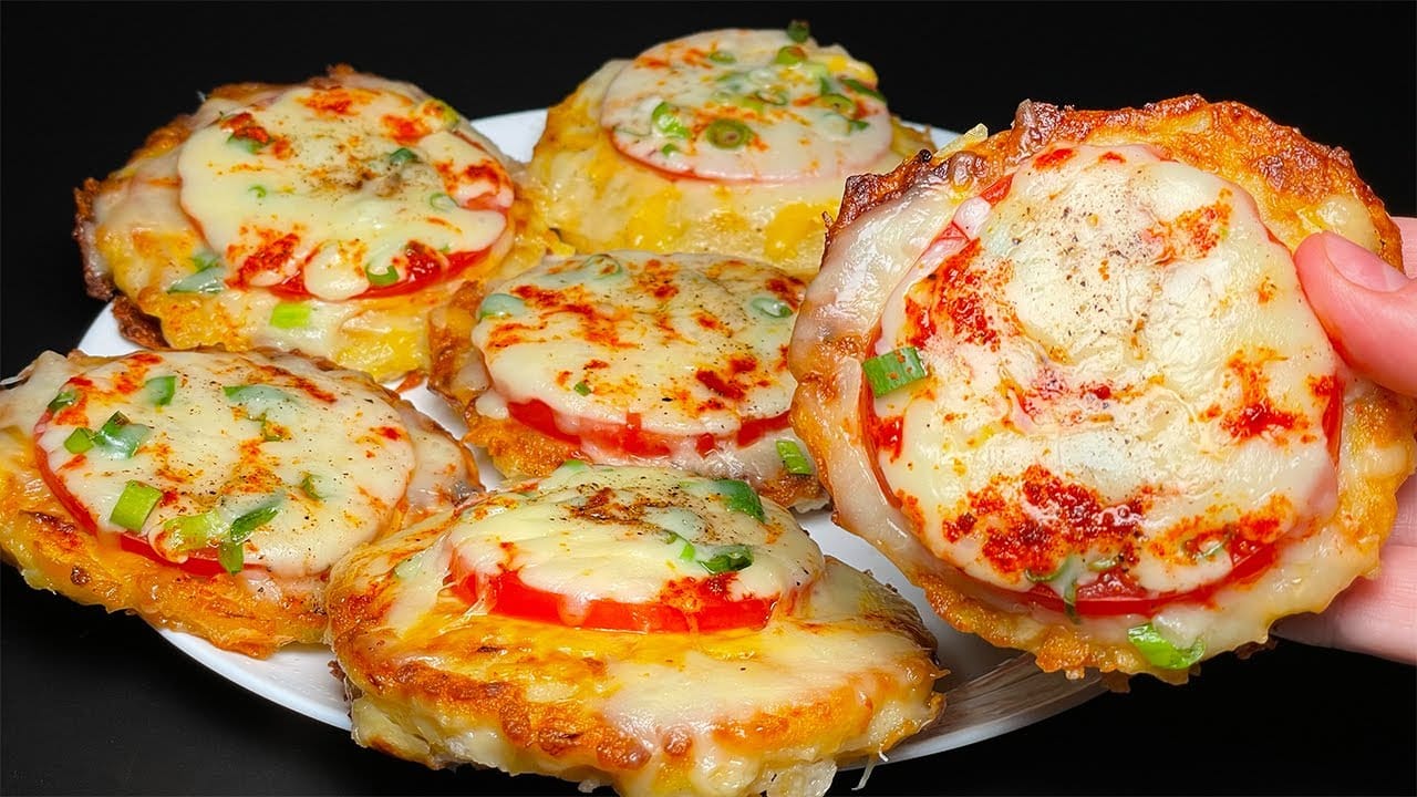 Pizzette di patate farcite