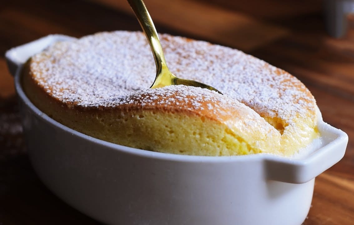 Soufflé alla vaniglia