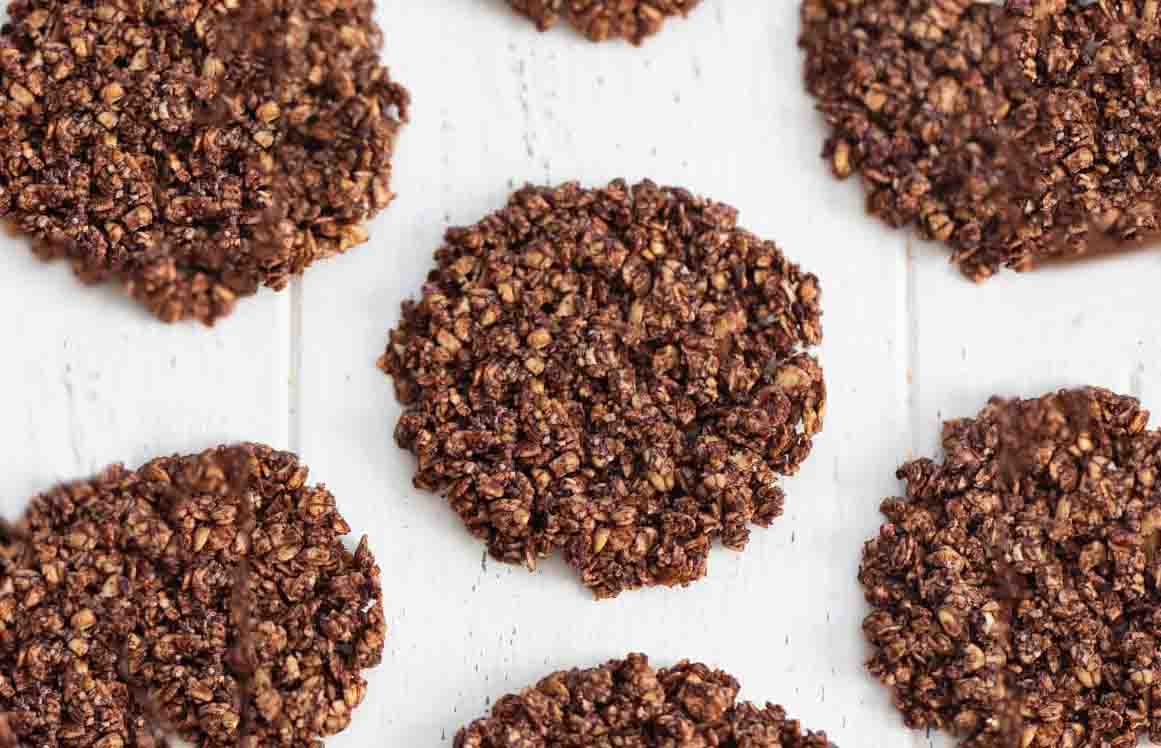 Biscotti di avena e cacao