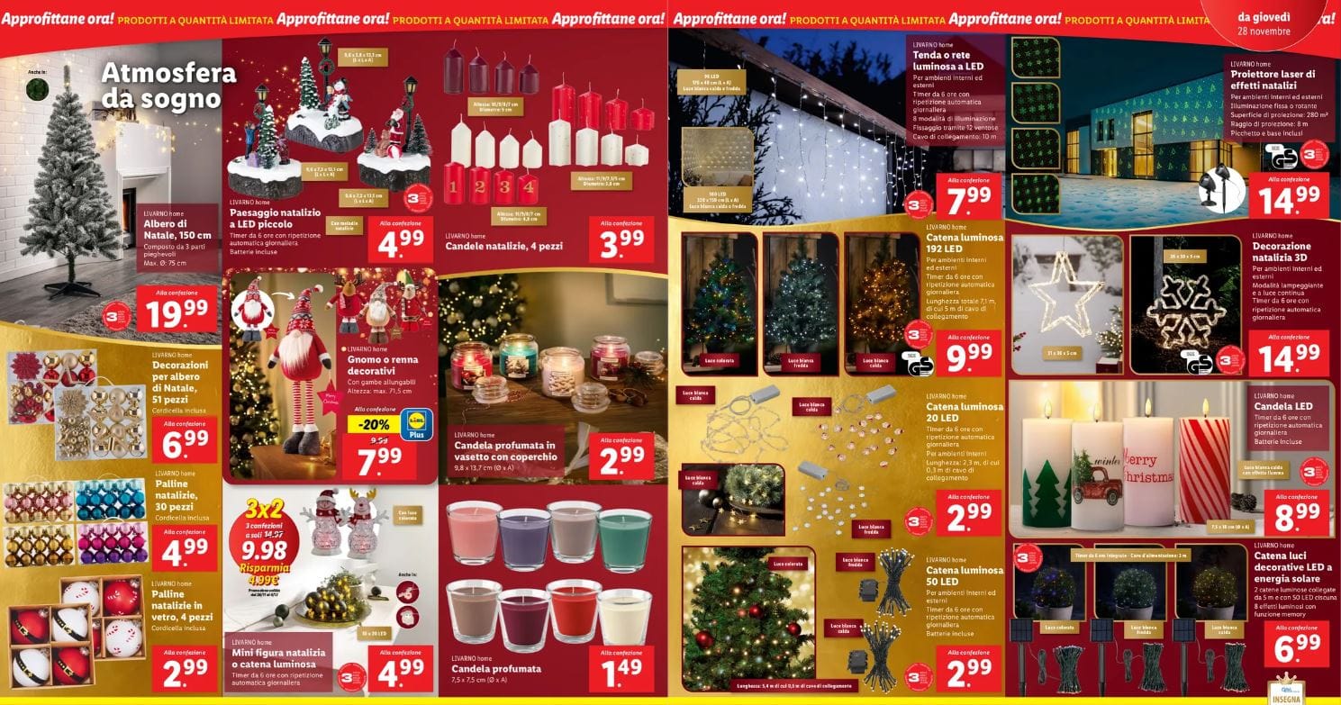 Decorazioni di Natale lidl