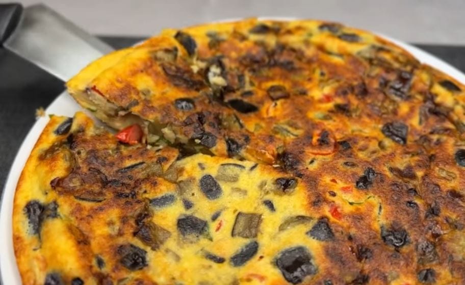 frittata di melanzane