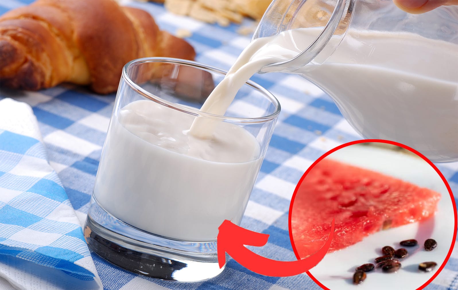 Latte di semi di anguria, meno calorie e più calcio del latte scremato: ancora non ci credo!