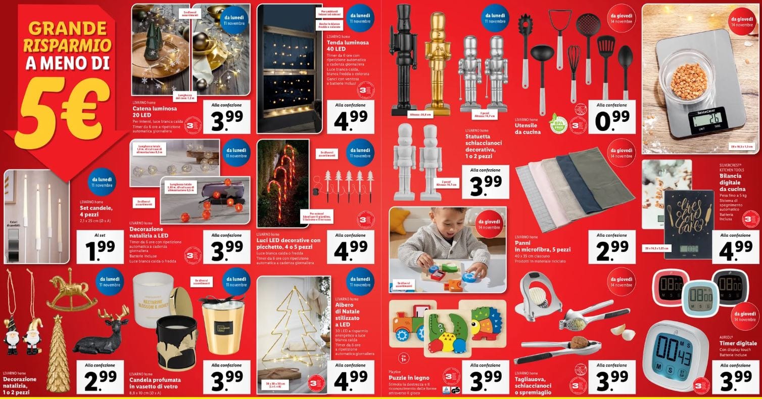 offerte natale lidl