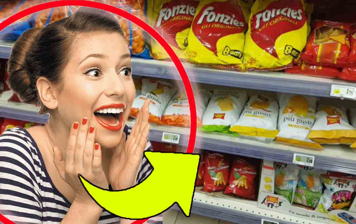 Patatine in busta migliori, non ci crederai ma le trovi in questo supermercato!