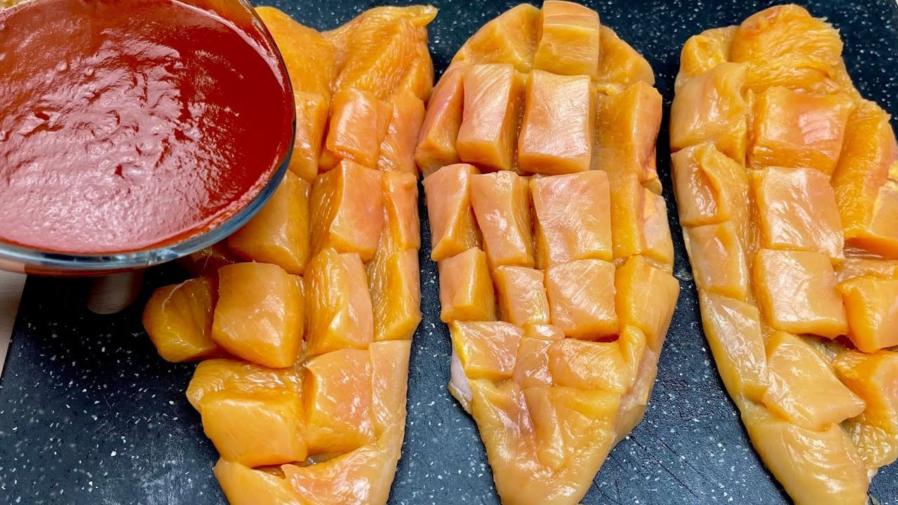 Petto di pollo in salsa