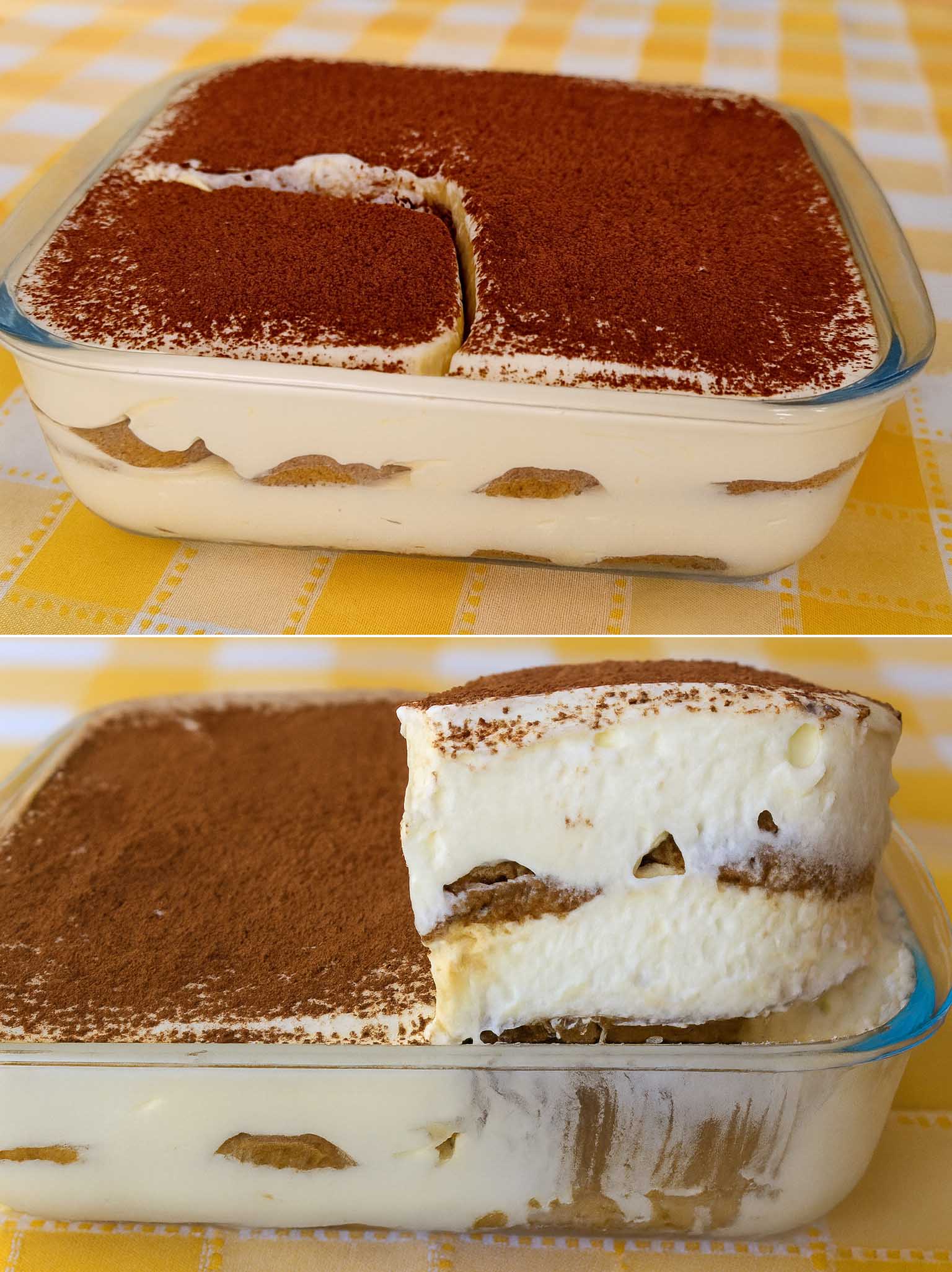 Tiramisù light