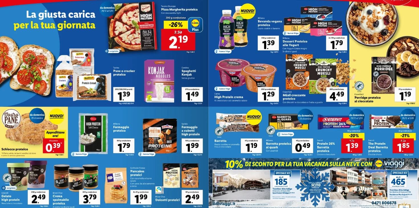 Alimenti proteici lidl