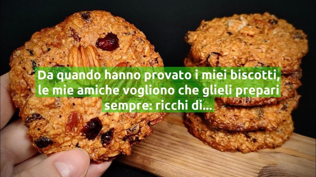 Da quando hanno provato i miei biscotti, le mie amiche vogliono che glieli prepari sempre: ricchi di benefici!