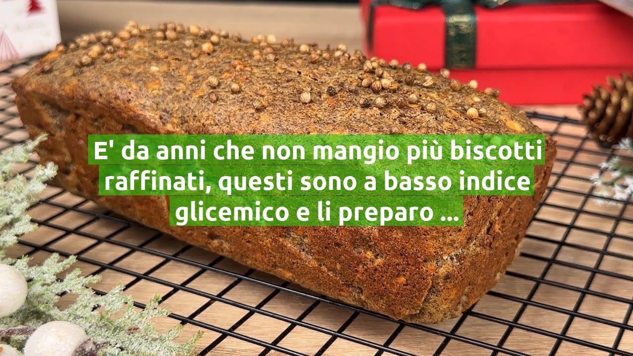 E' da anni che non mangio più biscotti raffinati, questi sono a basso indice glicemico e li preparo così!