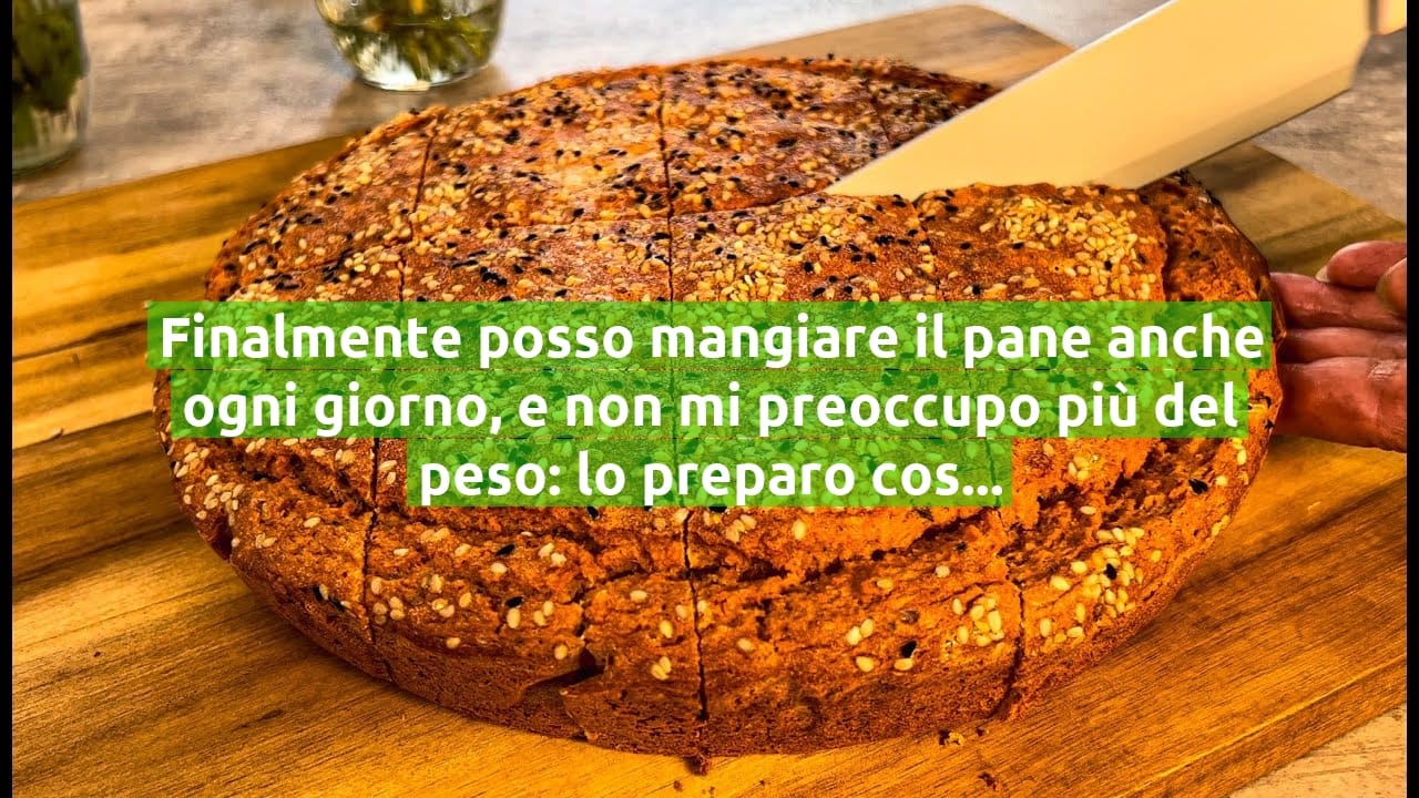 Finalmente posso mangiare il pane anche ogni giorno, e non mi preoccupo più del peso: lo preparo così!