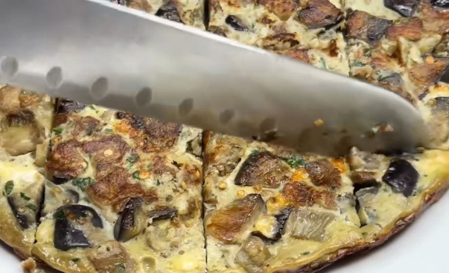 Frittata di melanzane