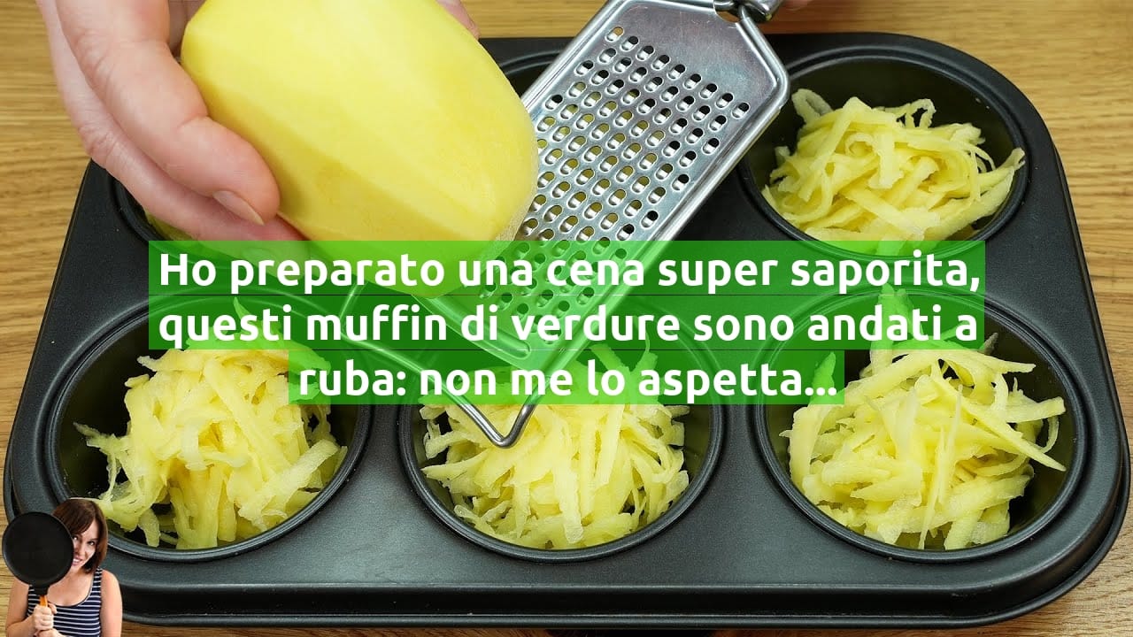Ho preparato una cena super saporita, questi muffin di verdure sono andati a ruba: non me lo aspettavo!