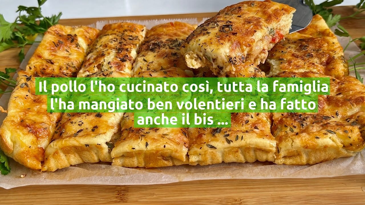 Il pollo l'ho cucinato così, tutta la famiglia l'ha mangiato ben volentieri e ha fatto anche il bis | Solo 150 Kcal!