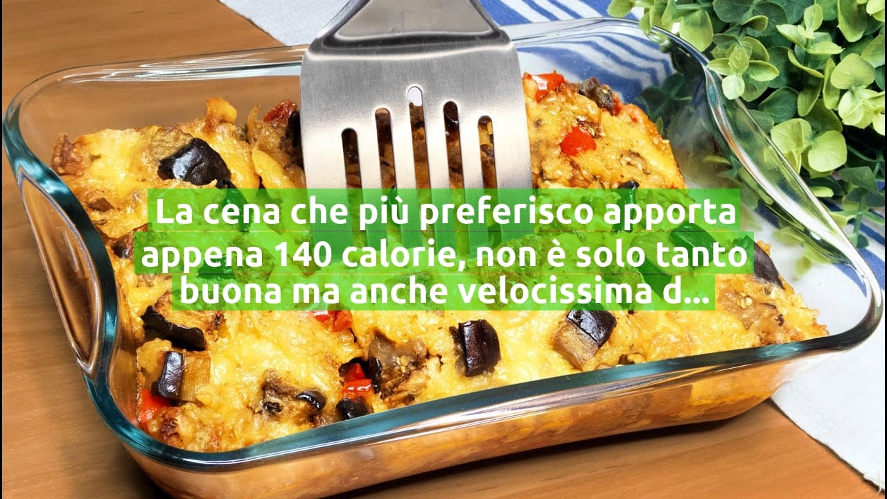 La cena che più preferisco apporta appena 140 calorie, non è solo tanto buona ma anche velocissima da preparare!