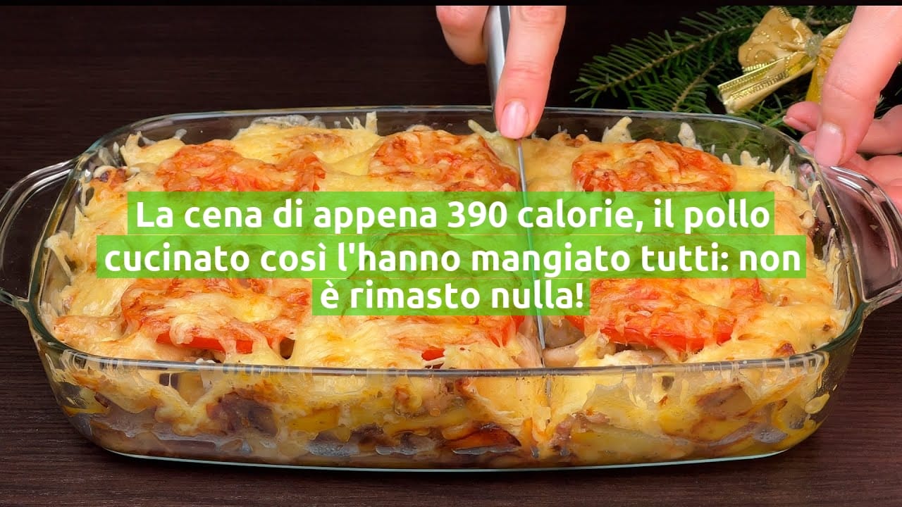 La cena di appena 390 calorie, il pollo cucinato così l'hanno mangiato tutti: non è rimasto nulla!