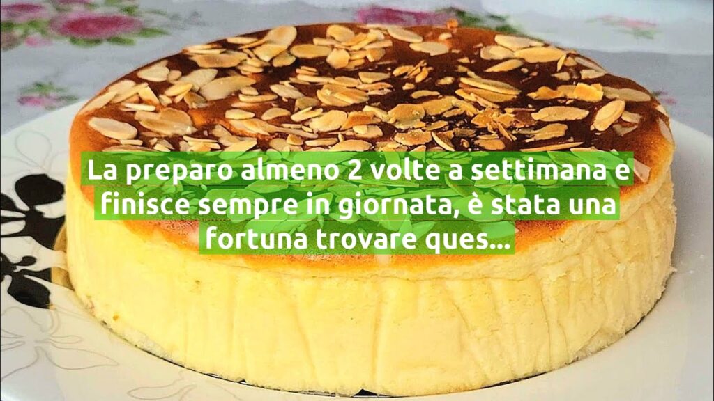 La preparo almeno 2 volte a settimana e finisce sempre in giornata, è stata una fortuna trovare questa ricetta | Solo 200 Kcal!