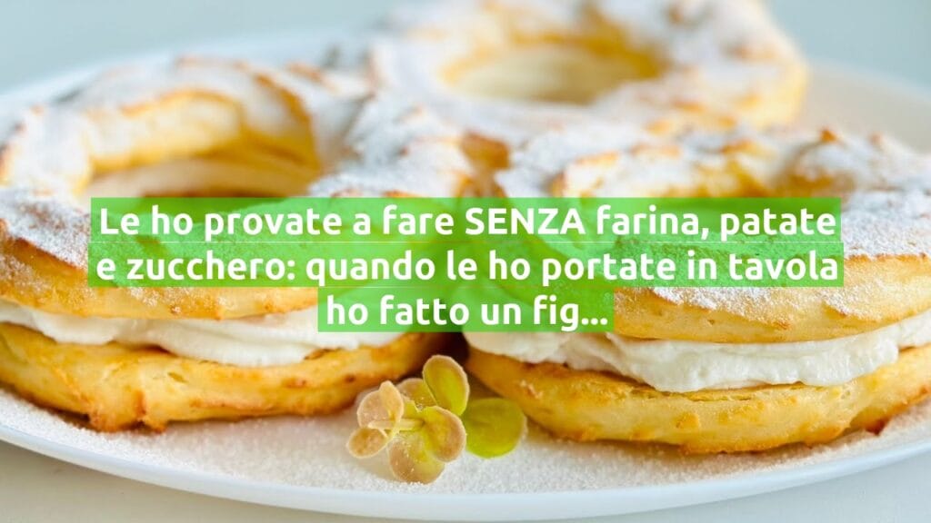 Le ho provate a fare SENZA farina, patate e zucchero: quando le ho portate in tavola ho fatto un figurone | Solo 195 calorie!