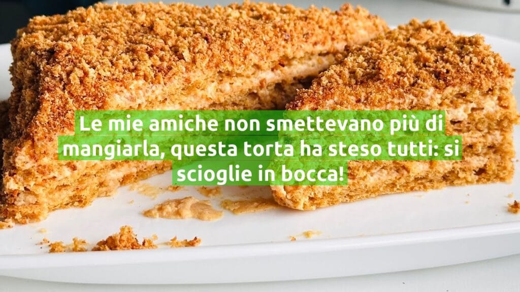 Le mie amiche non smettevano più di mangiarla, questa torta ha steso tutti: si scioglie in bocca!