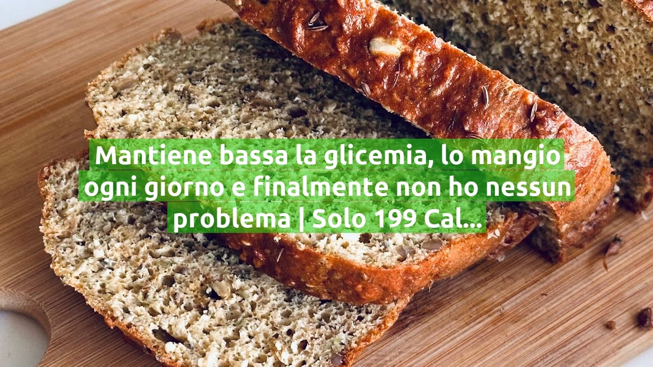 Mantiene bassa la glicemia, lo mangio ogni giorno e finalmente non ho nessun problema | Solo 199 Calorie!