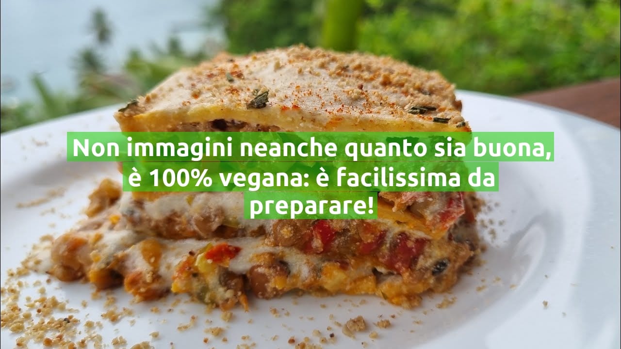 Non immagini neanche quanto sia buona, è 100% vegana: è facilissima da preparare!