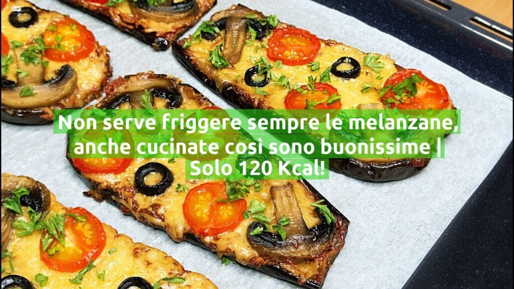 Non serve friggere sempre le melanzane, anche cucinate così sono buonissime | Solo 120 Kcal!