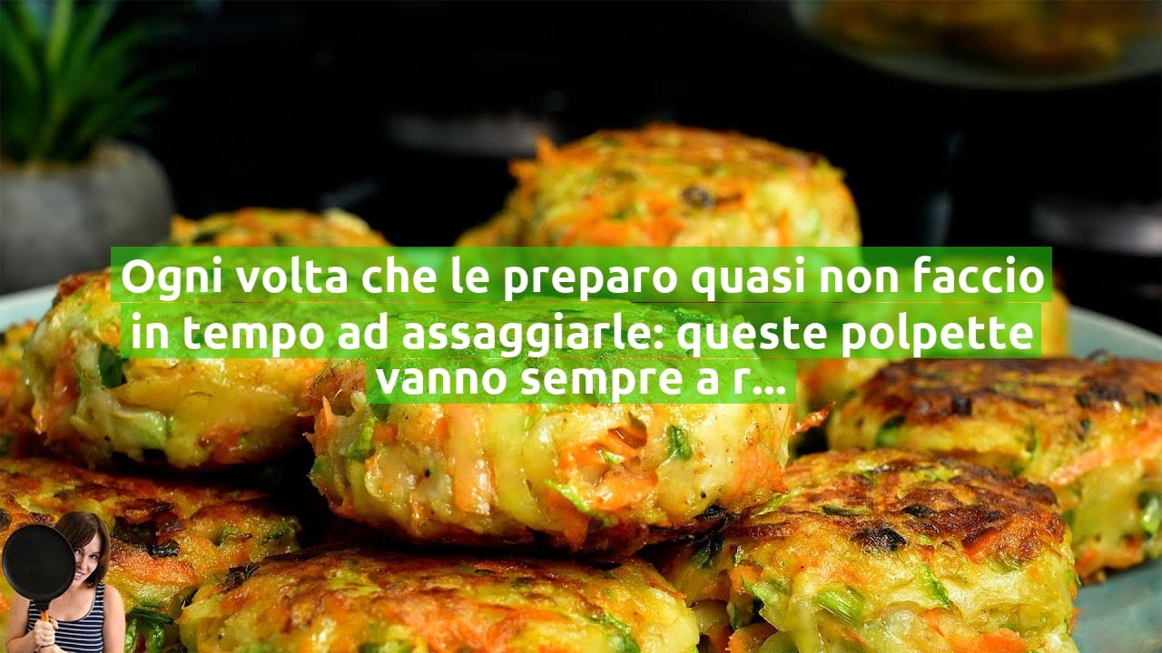 Ogni volta che le preparo quasi non faccio in tempo ad assaggiarle: queste polpette vanno sempre a ruba!
