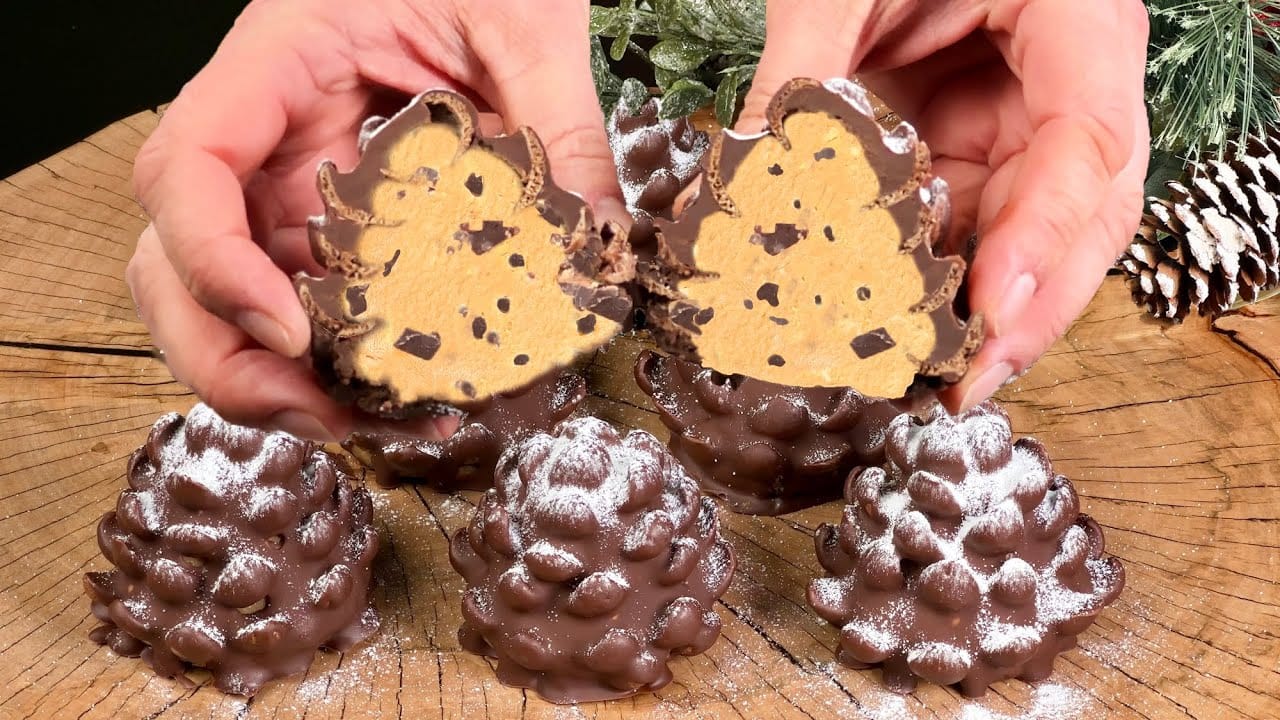 Pigne al cioccolato