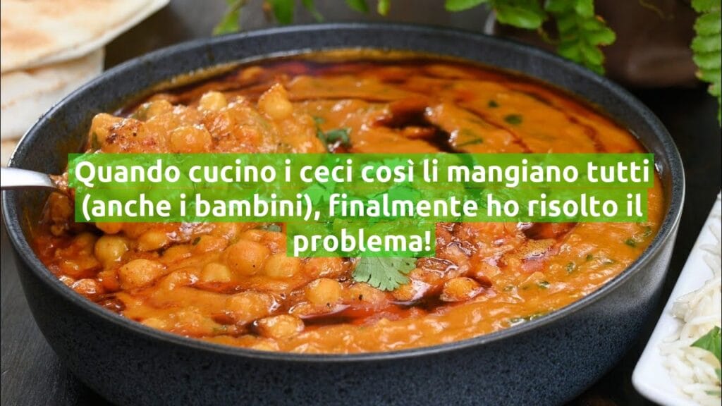 Quando cucino i ceci così li mangiano tutti (anche i bambini), finalmente ho risolto il problema!