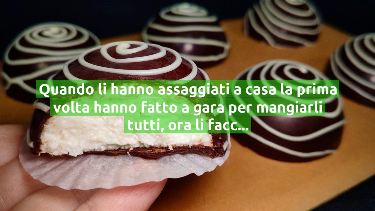 Quando li hanno assaggiati a casa la prima volta hanno fatto a gara per mangiarli tutti, ora li faccio ogni settimana!