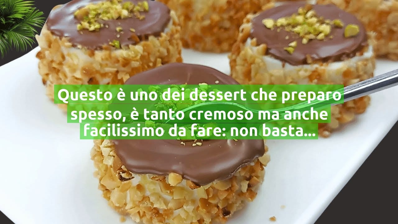 Questo è uno dei dessert che preparo spesso, è tanto cremoso ma anche facilissimo da fare: non basta mai!